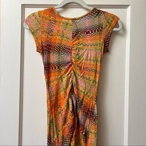 Paloma Wool Campo Dress in Acid Print in Size Small